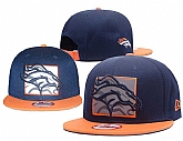 Broncos Reflective Logo Navy Adjustable Hat GS,baseball caps,new era cap wholesale,wholesale hats